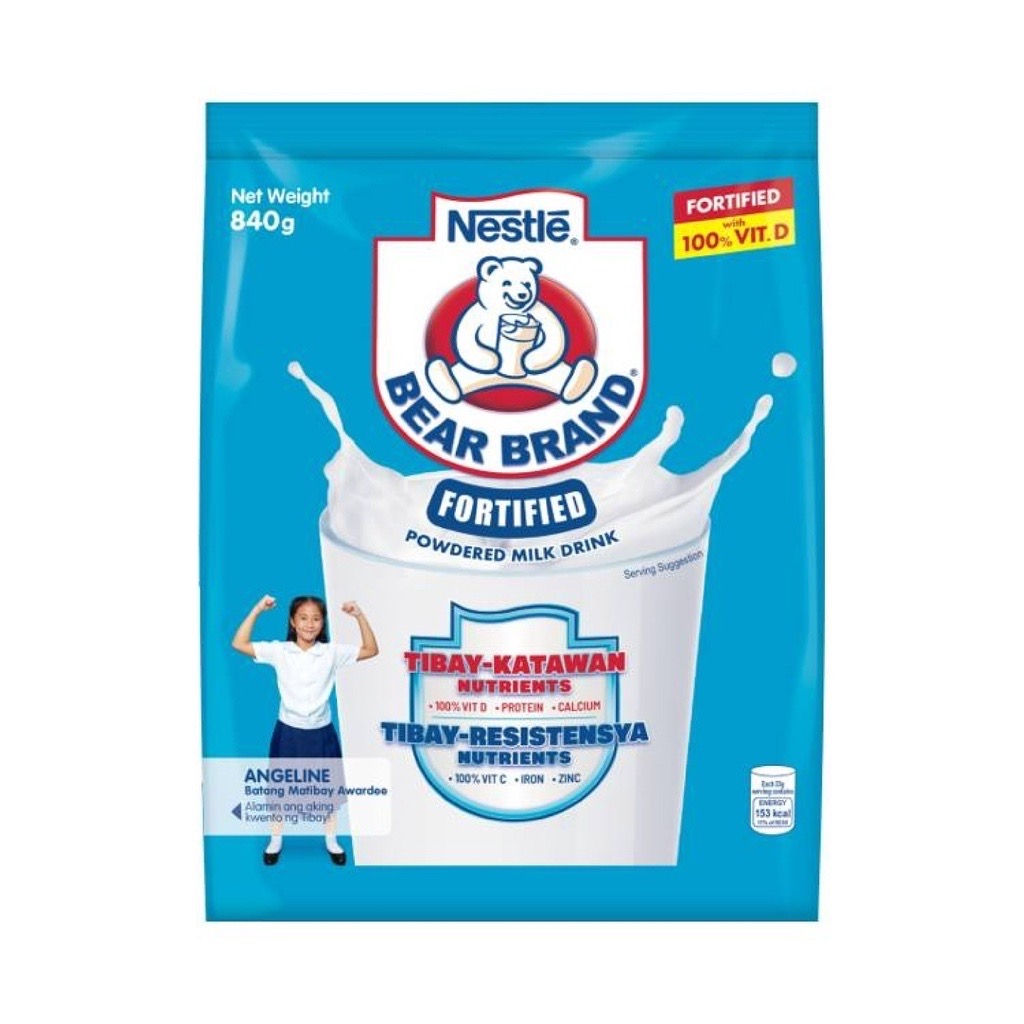 Bear Brand Fortified Powdered Milk Drink | 840G