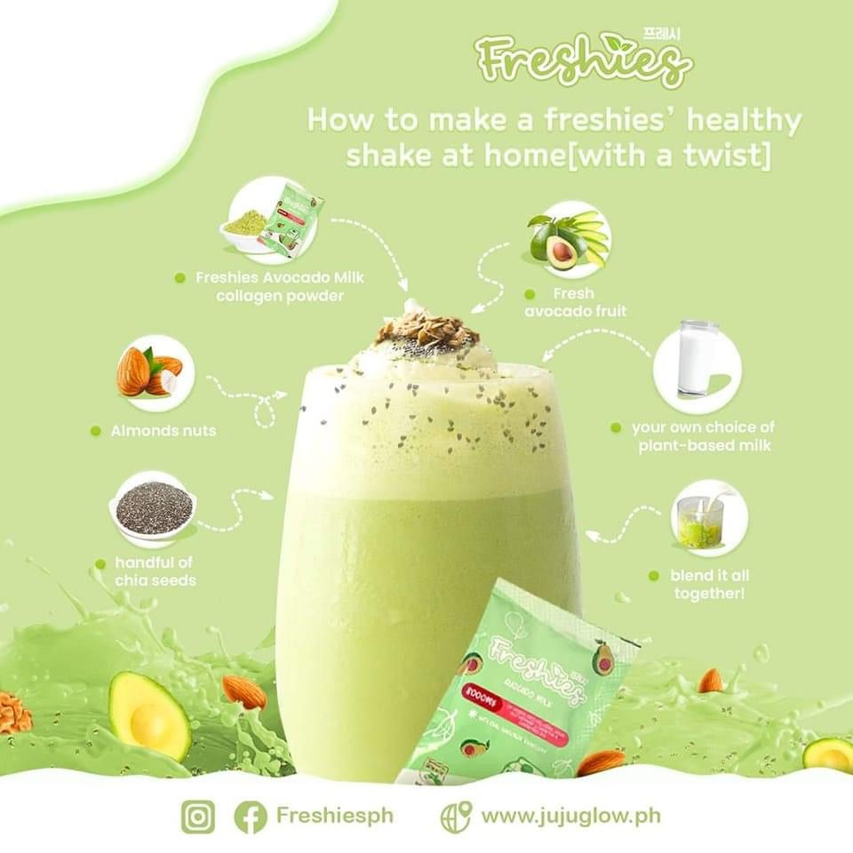 Thumbnail: Freshies Collagen Avocado Milk by Juju Glow | 10s (new packaging)