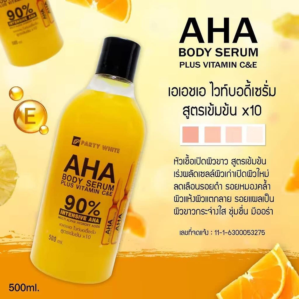 PARTY WHITE AHA Body Serum | 500ml
