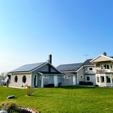 Solceller villa stockholm