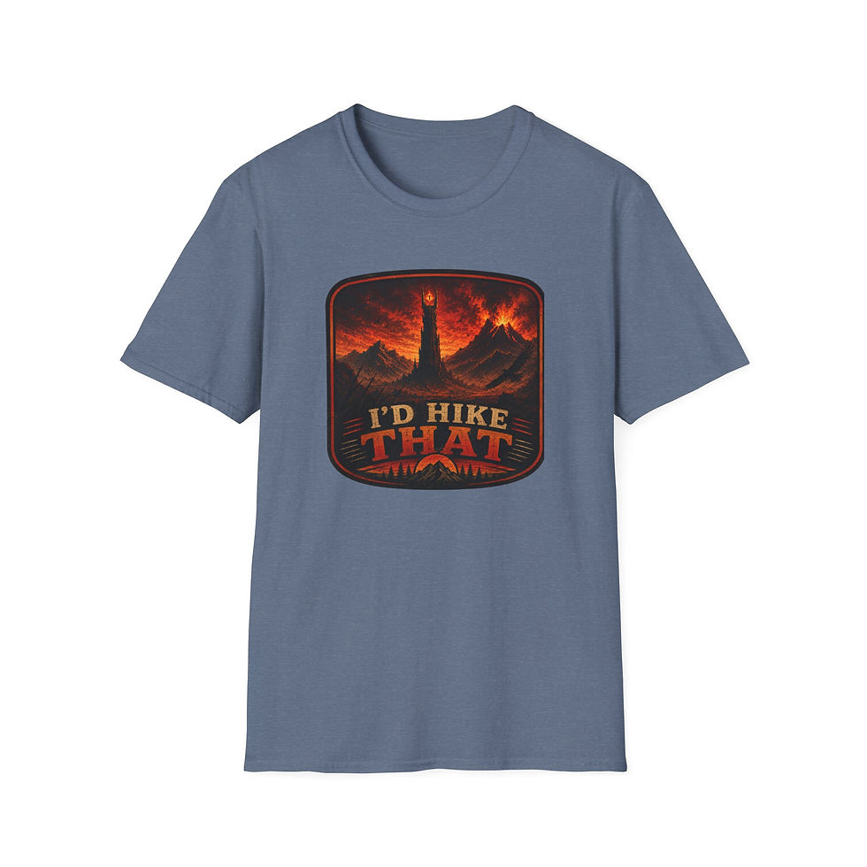 Thumbnail: Hiking T-Shirt — "I'd Hike That" Mountaintop Adventure Tee