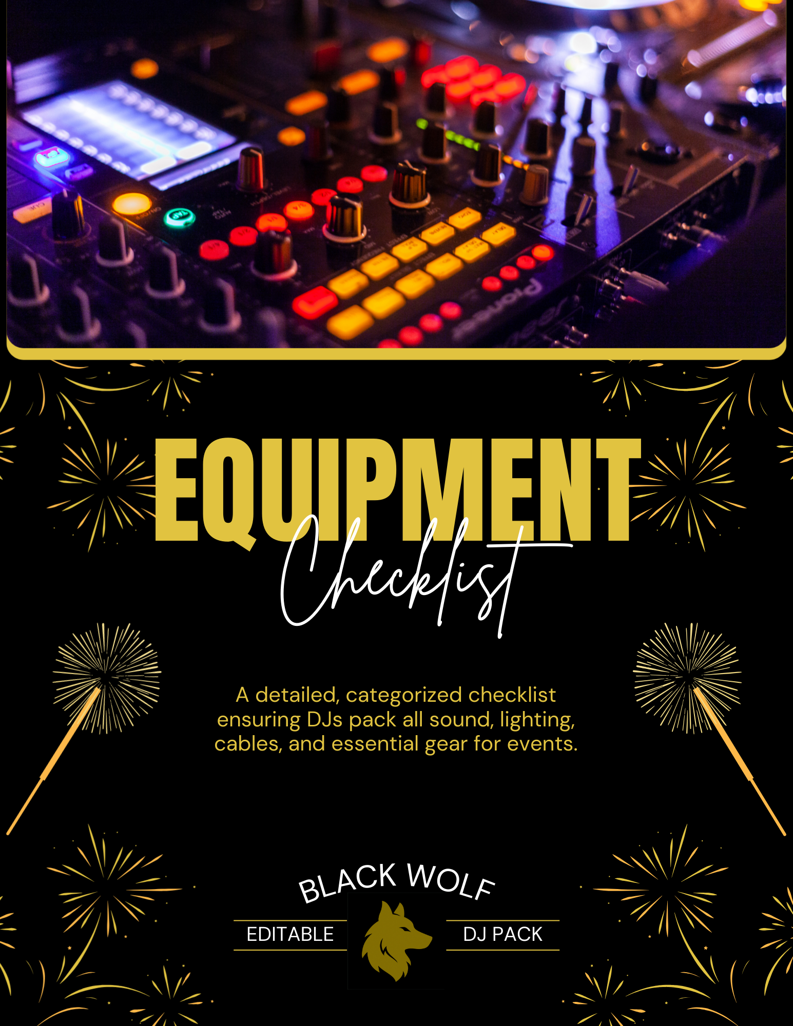 DJ Equipment Checklist