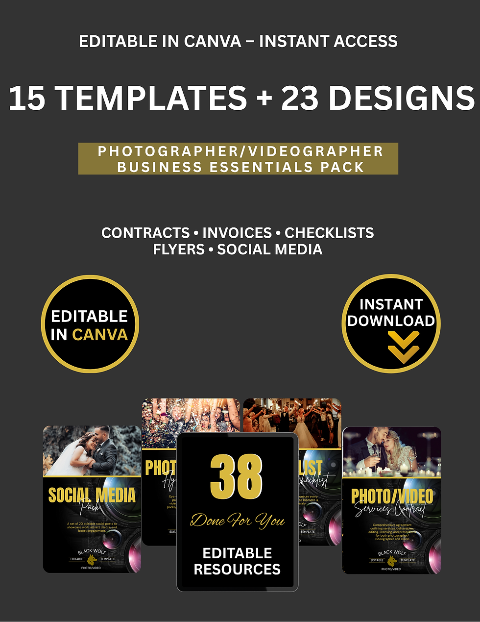 Thumbnail: Photographer/Videographer Business Essentials Bundle