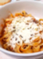 Fetuccine Bolognesa