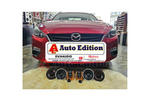 Mazda 3 Car Speakers upgraded to Rebec Car Audio - with Auto Edition | Singapore