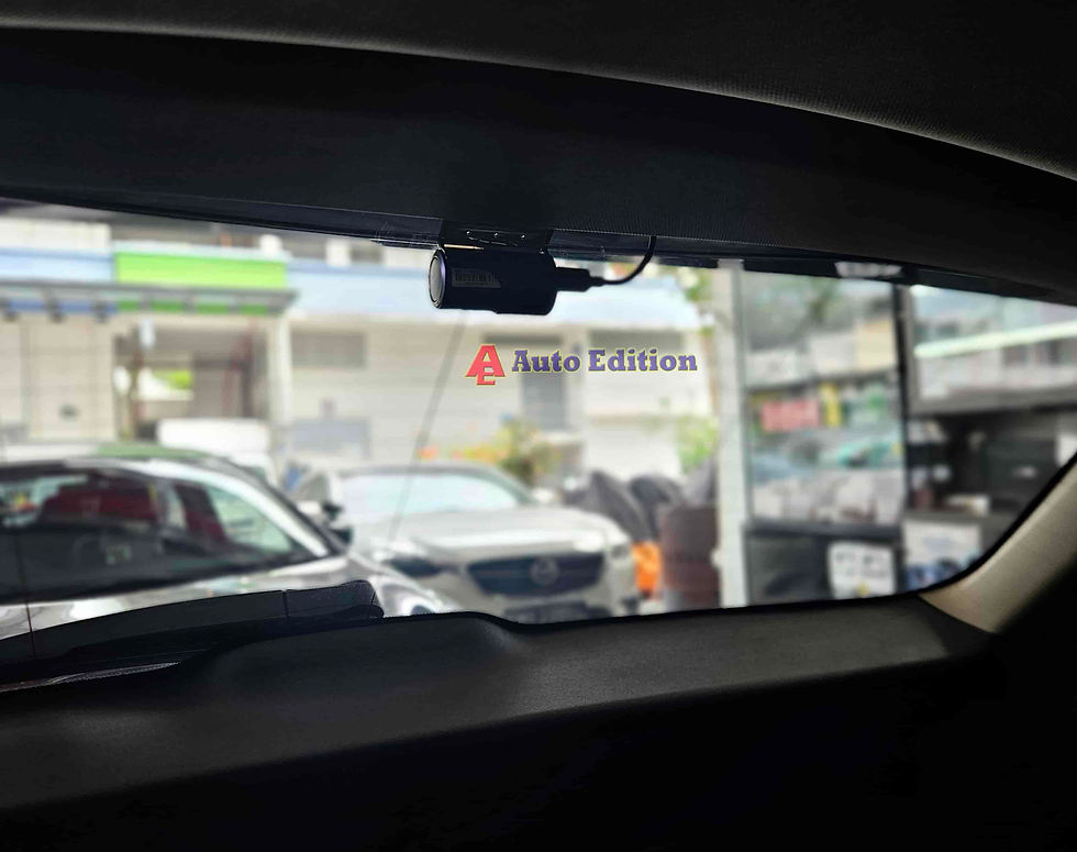 BMW X1 Car Dash Camera - IROAD X6 front & rear + Parking motion - IROAD Power Pack Pro 12 installed Singapore | Auto Edition