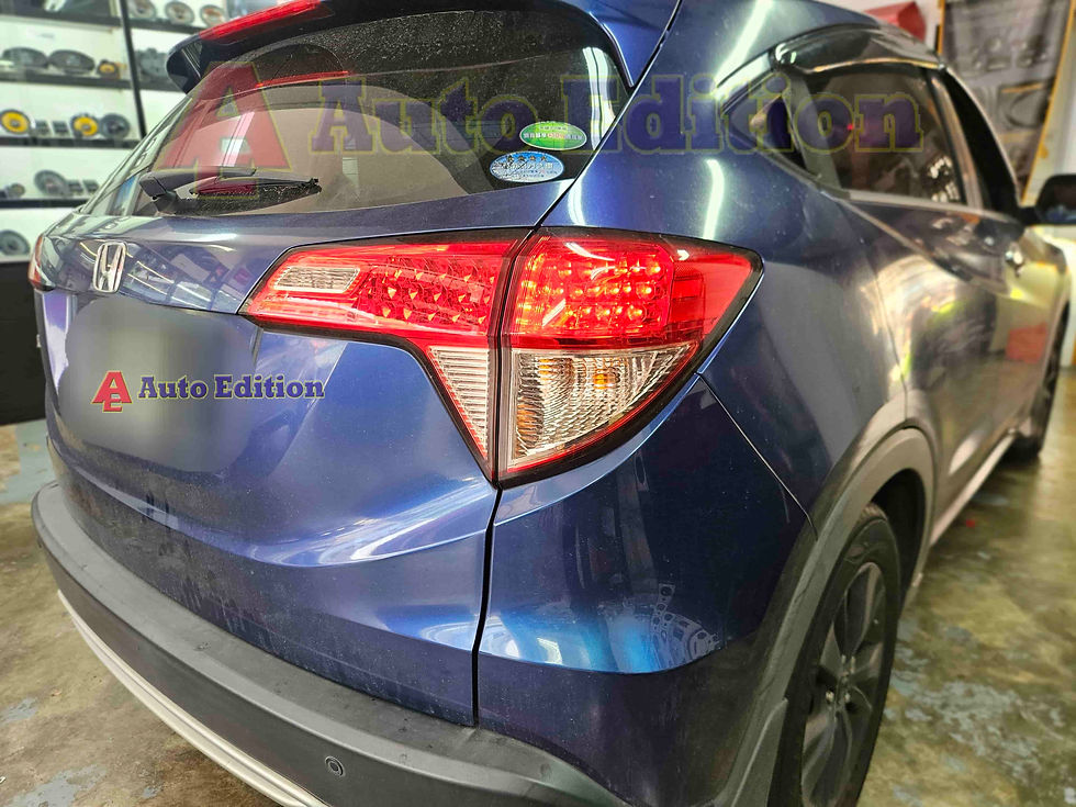 Honda Vezel - Car Dash Camera - IROAD FX2 Pro front & rear installed Singapore | Auto Edition