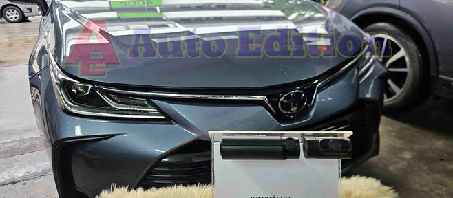 Toyota Corolla Altis - Car Dash Camera - IROAD FX2 Pro front & rear installed Singapore | Auto Edition