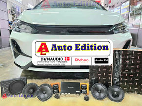 BYD M6 Car Audio upgrade – Dynaudio Car Speakers, Audío ED DSP Amplifier & Subwoofer and Door Soundproof | Plug & Play Audio upgrade with Auto Edition Singapore