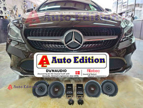 Mercedes CLA180 - Car Speakers upgraded to Rebec Car Audio - with Auto Edition | Singapore