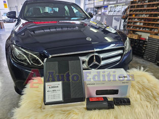 Mercedes E200 Car Dash Camera - IROAD FX2 Pro front & rear + Parking motion - IROAD Power Pack Pro installed Singapore | Auto Edition