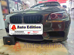 BMW 5 series F10 on Rebec Car Audio - Active Subwoofer - Singapore | Auto Edition