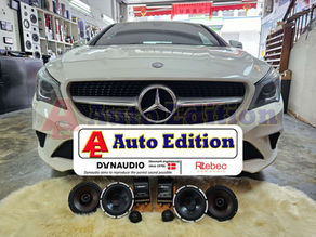 Mercedes CLA180 W117 - Car Speakers upgraded with Auto Edition - Singapore