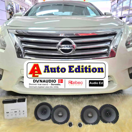 Nissan Teana - Car Speakers Rebec (plug & play) and Dash Camera Iroad | upgraded with Auto Edition Singapore