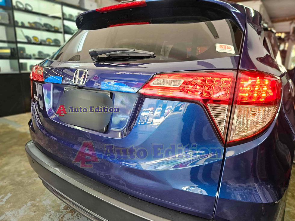 Honda Vezel - Car Dash Camera - IROAD FX2 Pro front & rear installed Singapore | Auto Edition