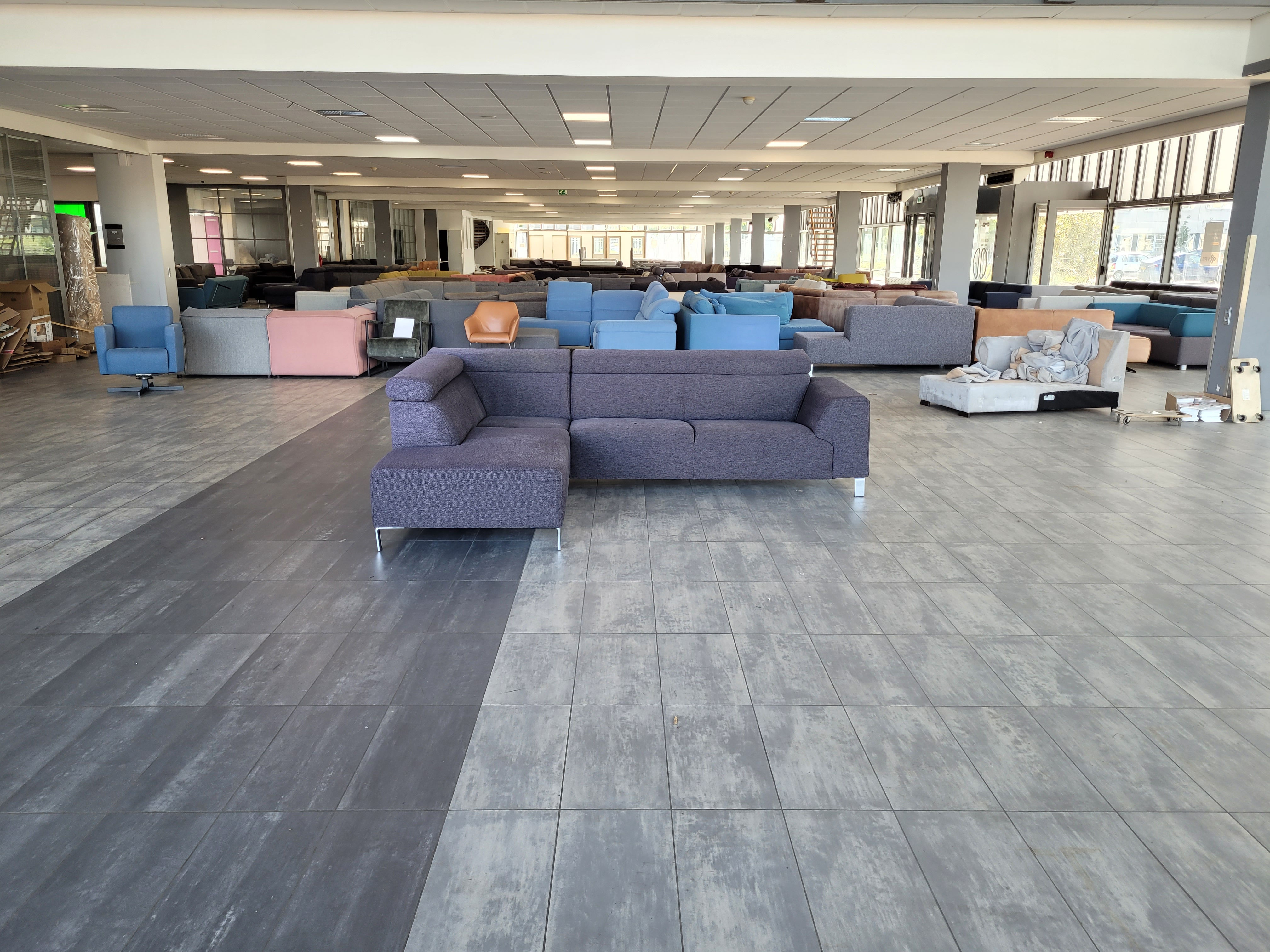 ✅️ GEREINIGD donkergrijs hoekbank 275x200 | GRATIS BEZORGEN