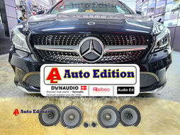Mercedes CLA180 Car Speakers Upgrade – Rebec RT6 + RCX6A | Plug & Play Singapore
