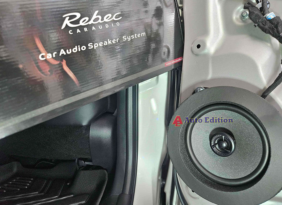Renault Grand Scenic - Car Speakers upgraded to Rebec | Plug & Play Audio upgrade with Auto Edition Singapore