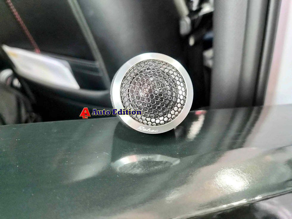 BYD Atto 3 Car Audio upgrade - Car Speakers upgraded to Rebec Car Audio | Plug & Play Audio upgrade with Auto Edition Singapore