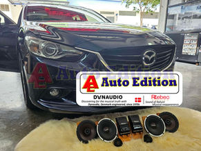 Mazda 6 upgraded to Rebec Car Audio - Car Speaker with Auto Edition - Singapore