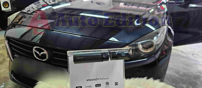 Mazda 3 Car Dash Camera - IROAD FX2 Pro front & rear installed Singapore | Auto Edition