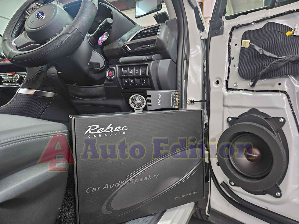 Front dashboard car speakers - 1 pair
Rebec Car Audio RX3 - full range coaxial speaker
Featuring:
✓ Full-Range Sound Performance:
Combines deep bass, clear mids, and smooth treble for a balanced and dynamic listening experience.
✓ Coaxial Design:
Tweeters and woofers integrated into a single unit, providing space-saving installation while ensuring a cohesive soundstage.