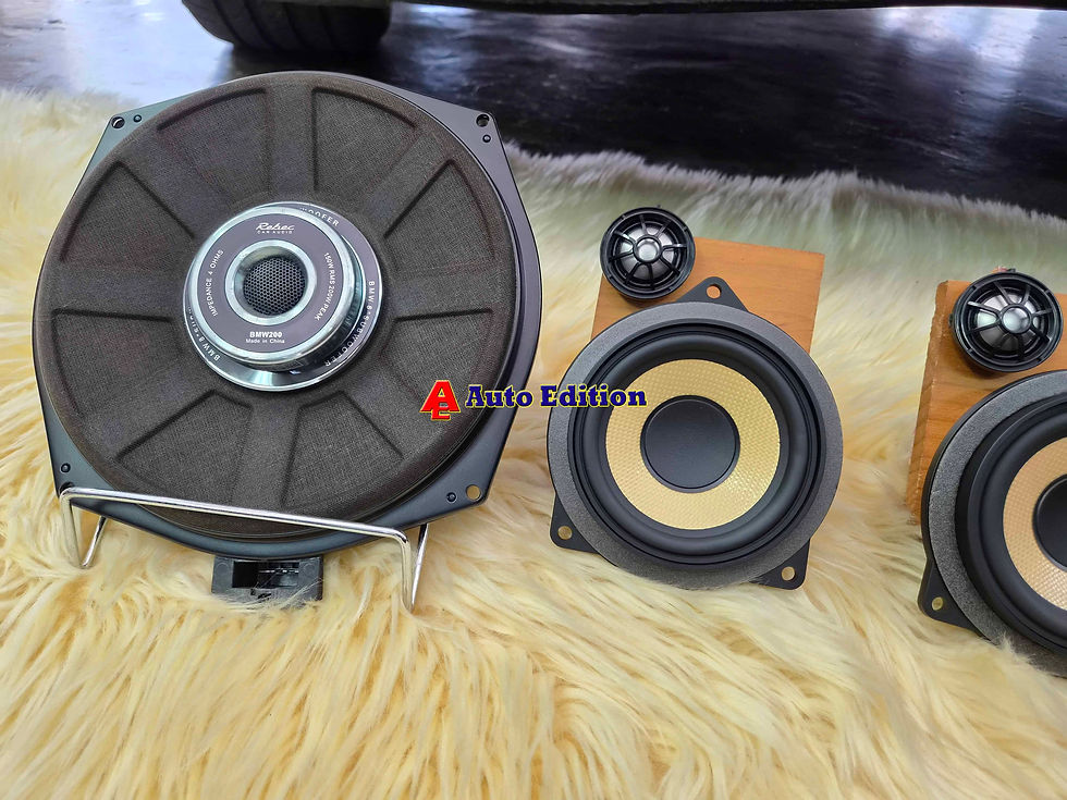 BMW 520i G30 - Car Speakers and Subwoofer upgraded to Rebec Car Audio | Plug & Play Audio upgrade with Auto Edition Singapore