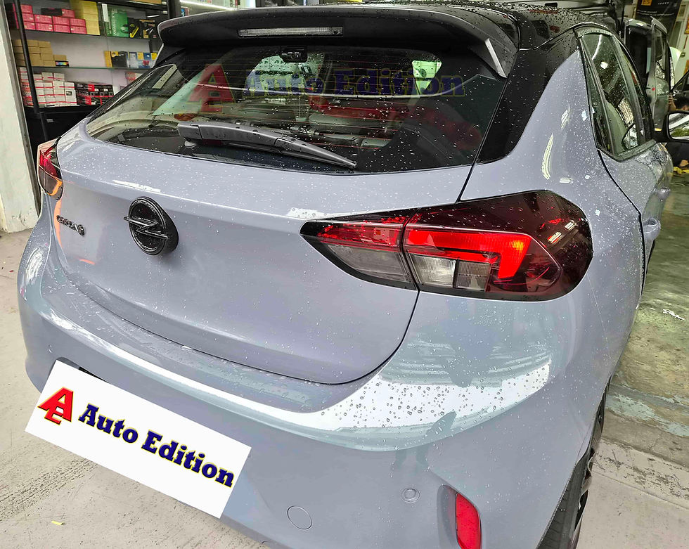 Opel Corsa - Car Dash Camera - IROAD FX2 Pro front & rear installed Singapore | Auto Edition