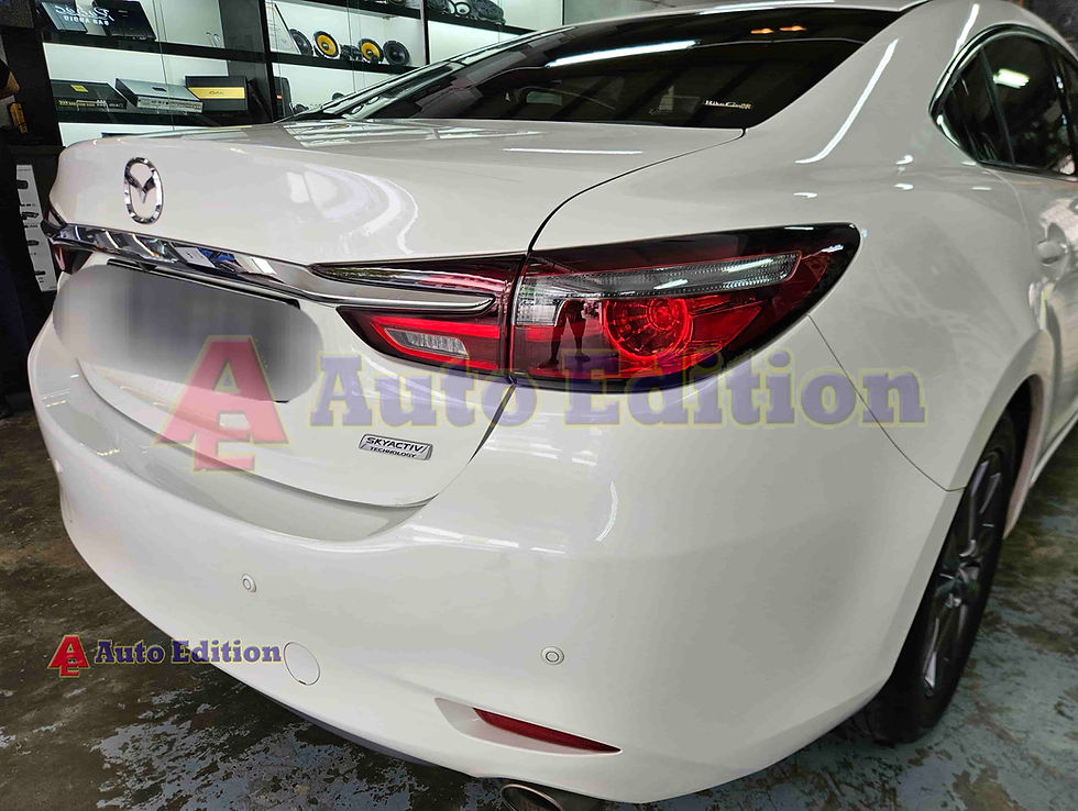 Mazda 6 - Car Dash Camera - IROAD FX2 Pro front & rear installed Singapore | Auto Edition