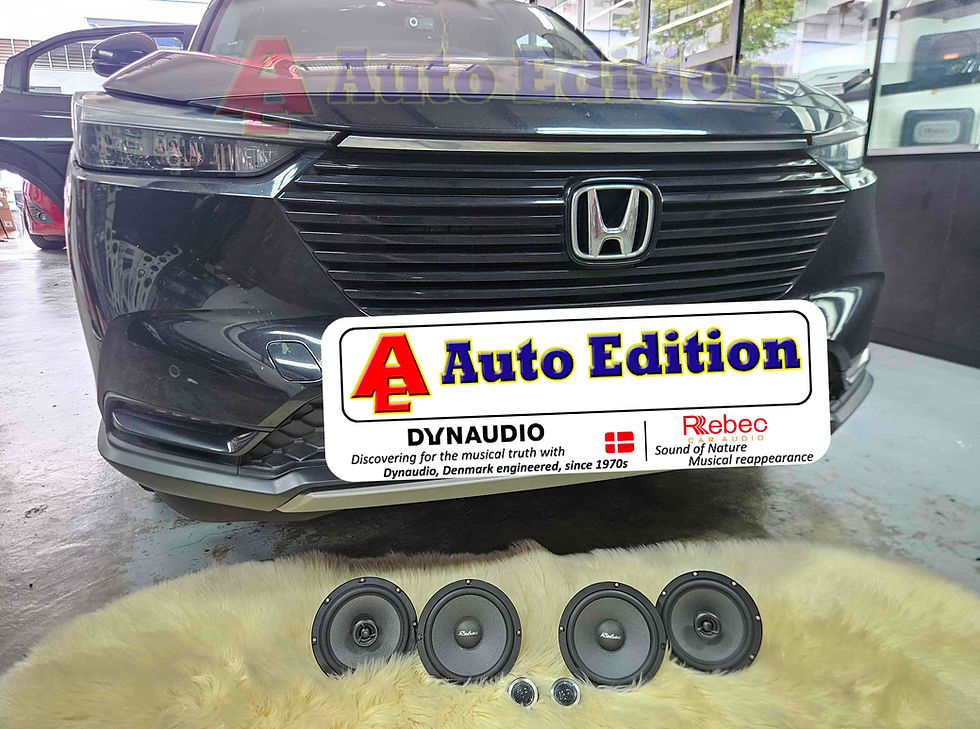 Honda Vezel - Car Speakers Rebec Car Audio and Car Android Player upgraded - with Auto Edition | Singapore
