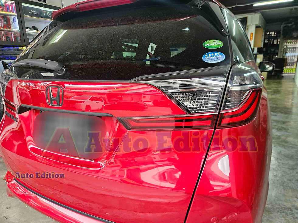 Honda Shuttle Car Dash Camera - IROAD X6 front & rear installed Singapore | Auto Edition