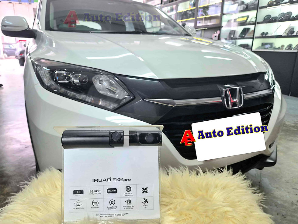 Honda Vezel - IROAD FX2 Pro Car Dashcam Installation | Auto Edition Singapore
