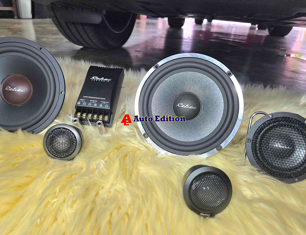 MG S6 EV - Car Speakers upgraded to Rebec Car Audio | Plug & Play Audio upgrade with Auto Edition Singapore