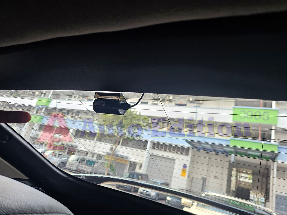 Mazda 6 installed Car Dash Camera- IROAD FX2 Pro front & rear | Singapore | Auto Edition Car Dash Camera Singapore