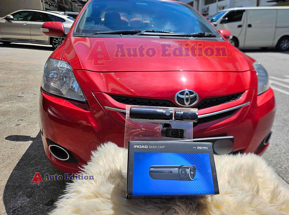 Seat Ateca Car Dash Camera - IROAD X10 Pro front & rear installed Singapore | Auto Edition