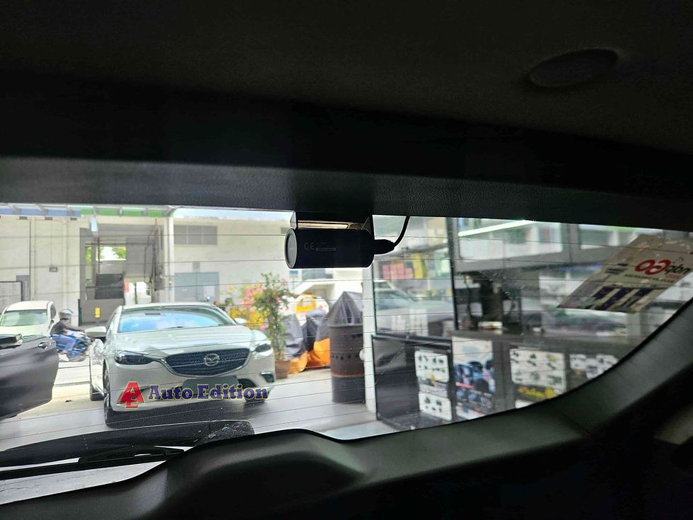 Subaru XV Car Dash Camera - IROAD X10 Pro front & rear installed Singapore | Auto Edition