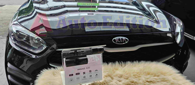 Kia Cerato Car Dash Camera - IROAD X6 front & rear installed Singapore | Auto Edition