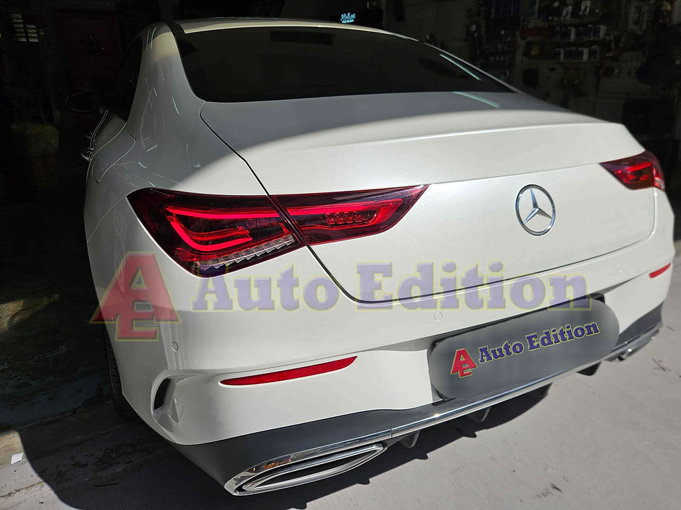 Mercedes CLA180 Car Dash Camera - IROAD X10 Pro front & rear + Parking motion - IROAD Power Pack Pro 12 installed Singapore | Auto Edition