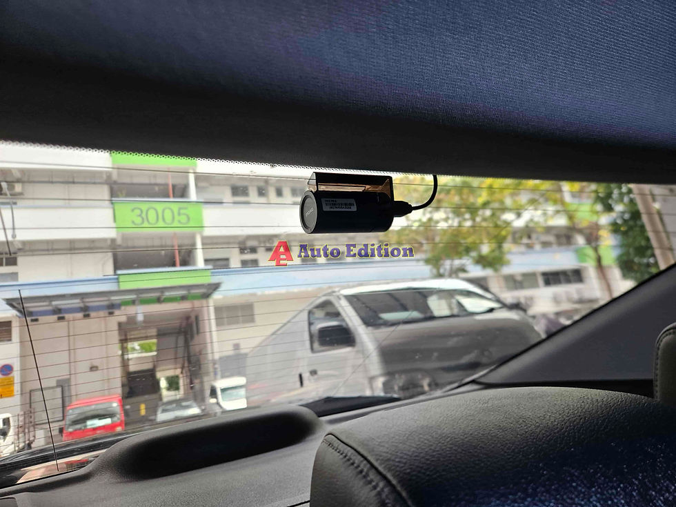 Honda Civic Turbo - Car Dash Camera - IROAD FX2 Pro front & rear installed Singapore | Auto Edition
