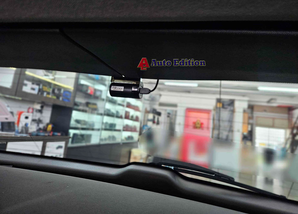 Mercedes GLA180 - Car Dash Camera - IROAD FX2 Pro front & rear installed Singapore | Auto Edition