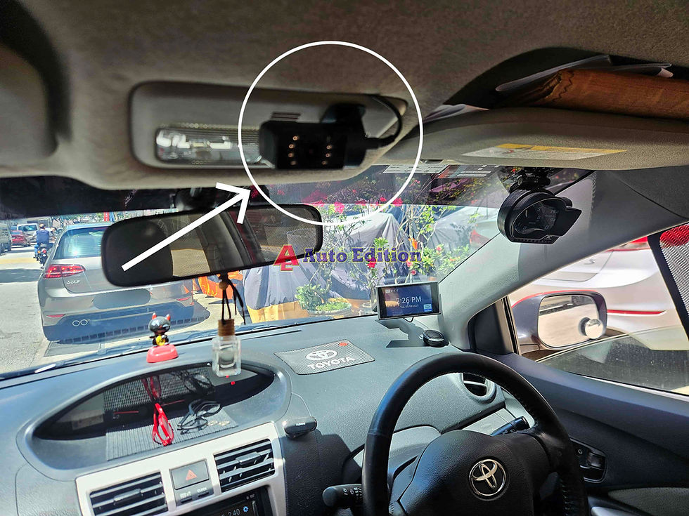Seat Ateca Car Dash Camera - IROAD X10 Pro front & rear installed Singapore | Auto Edition