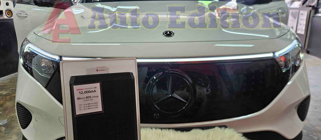 Mercedes EQB Electric Car Dash Camera's - Power Pack for Parking motion recording - IROAD Power Pack Pro installed Singapore | Auto Edition