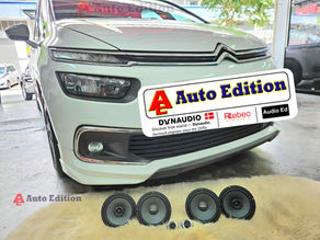 Citroen C4 Picasso - Car Speakers upgraded to Rebec Car Audio | Plug & Play Audio upgrade with Auto Edition Singapore