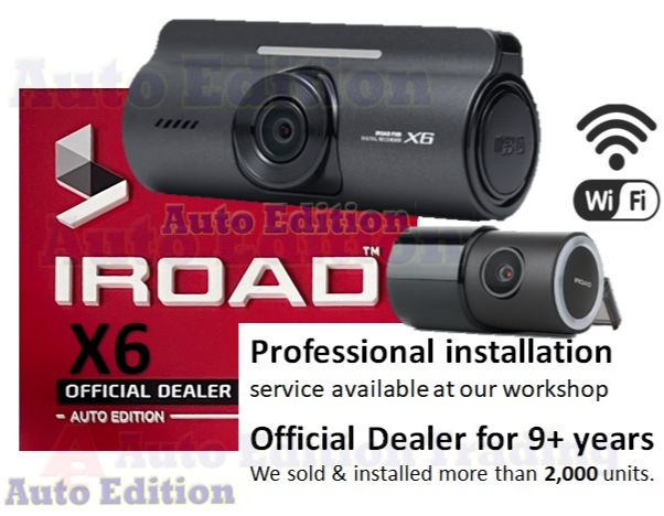 IROAD FX2 Pro - Car Dash Camera Singapore