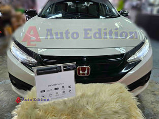 Honda Civic - Car Dash Camera - IROAD FX2 Pro front & rear installed Singapore | Auto Edition