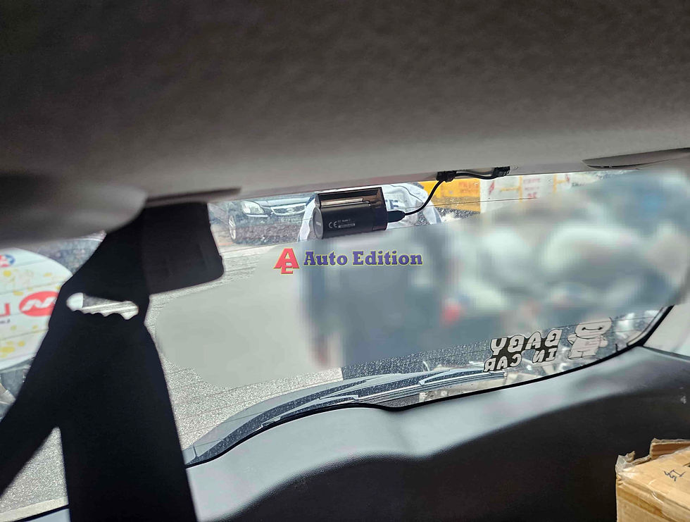 Honda Jazz Car Dash Camera - IROAD X10 Pro front & rear + Parking motion - IROAD Power Pack Max 8 installed Singapore | Auto Edition