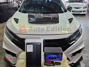 Honda Civic Car Dash Camera - IROAD X10 Pro front & rear + Parking motion - IROAD Power Pack Pro 12 installed Singapore | Auto Edition