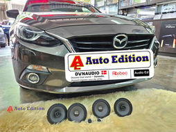 Mazda 3 - Car Speakers upgraded to Rebec Car Audio | Plug & Play Audio upgrade with Auto Edition Singapore