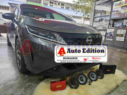 Nissan Note Sound System - Car Speakers Rebec Car Audio, DSP Amplifier & Subwoofer upgraded with Auto Edition Singapore