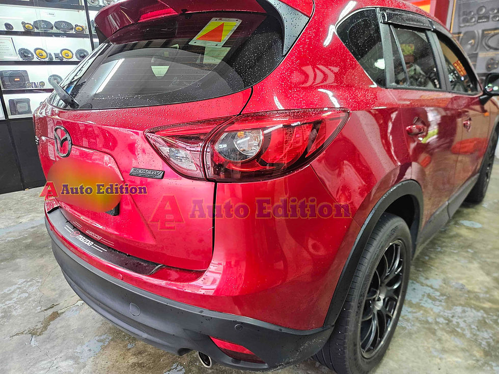 Mazda CX5 Car Dash Camera - IROAD FX2 Pro front & rear + Parking motion - IROAD Power Pack Max 8 installed Singapore | Auto Edition